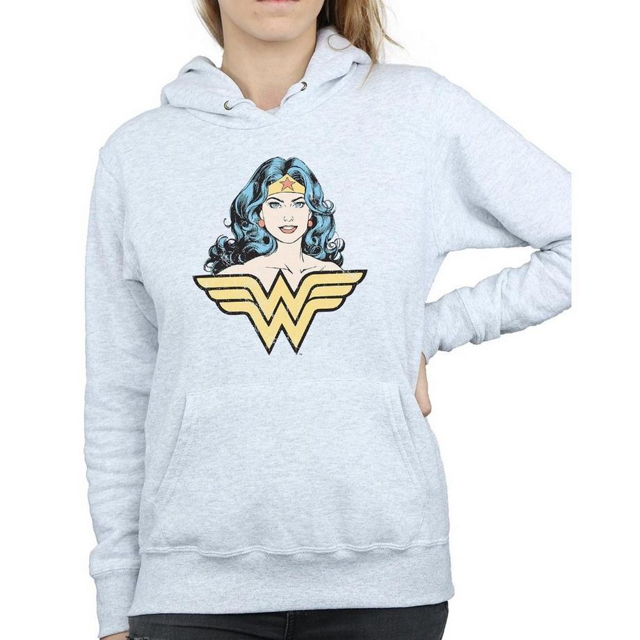 DC COMICS Wonder Woman Logo Kapuzenpullover  