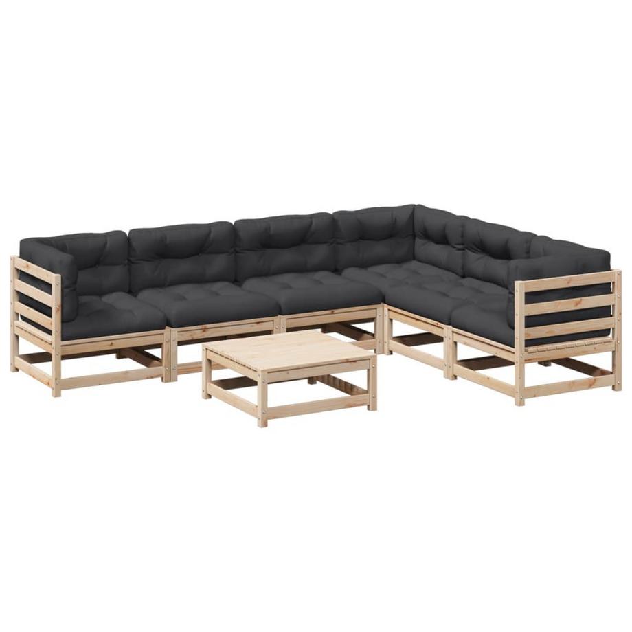 set divano da giardino Legno di pino