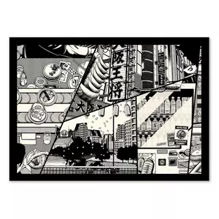 Wall Editions  Art-Poster - Manga - Paiheme studio - 50 x 70 cm 