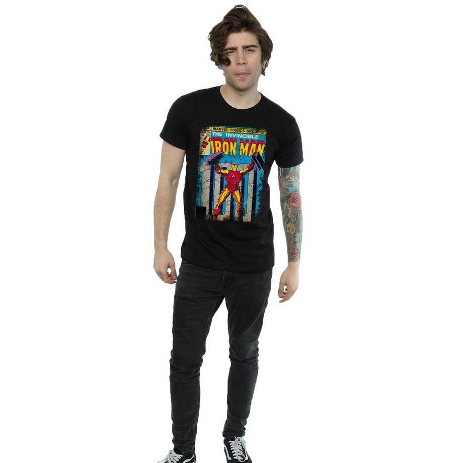MARVEL Iron Man Invincible Comic Cover T-Shirt  