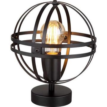 Lampe à poser Cronadun métal noir mat 1xE27