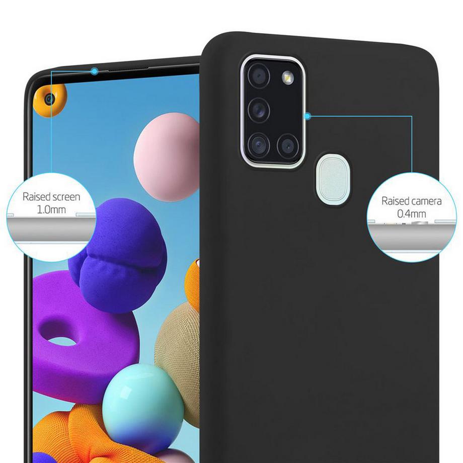 Cadorabo  Housse compatible avec Samsung Galaxy A21s - Coque de protection en silicone TPU flexible 