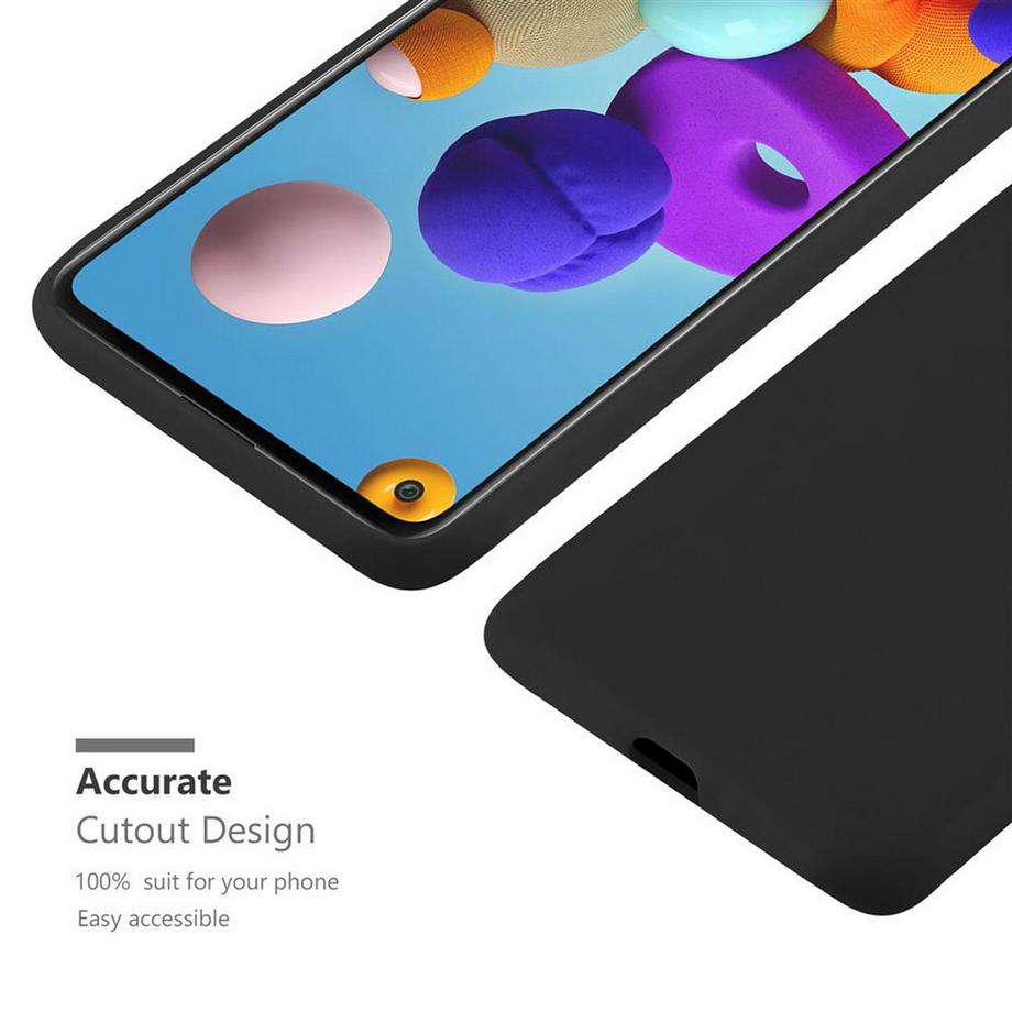 Cadorabo  Housse compatible avec Samsung Galaxy A21s - Coque de protection en silicone TPU flexible 