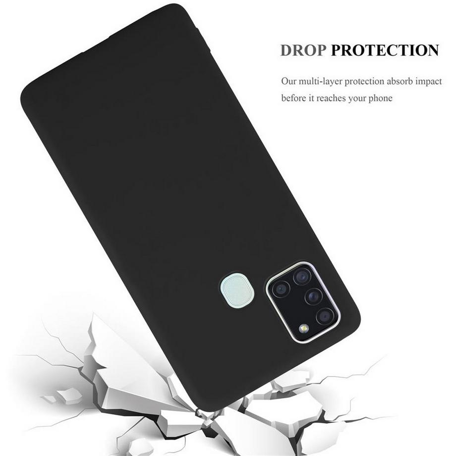 Cadorabo  Housse compatible avec Samsung Galaxy A21s - Coque de protection en silicone TPU flexible 