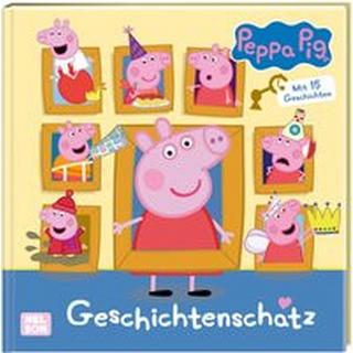 Peppa Wutz Gutenachtgeschichten: Geschichtenschatz Kein Autor Copertina rigida 