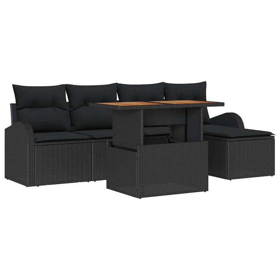 Divano da giardino Polyrattan