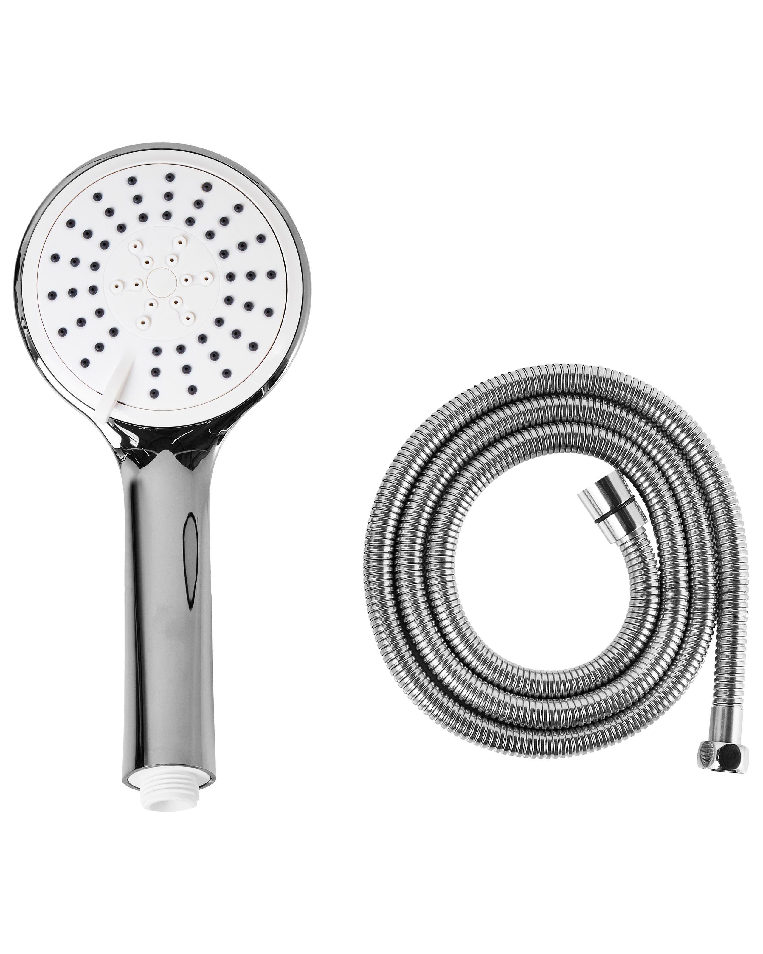 Beliani Duschkopf mit Schlauch aus ABS (robuster Kunststoff) Klassisch TUMPLE  