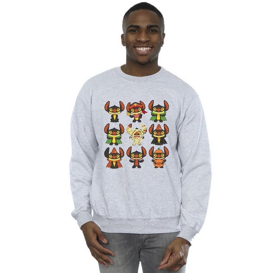 Disney Stitch Halloween Personnage Imprimé Sweatshirt  
