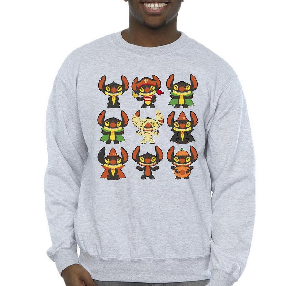 Disney Stitch Halloween Personnage Imprimé Sweatshirt  