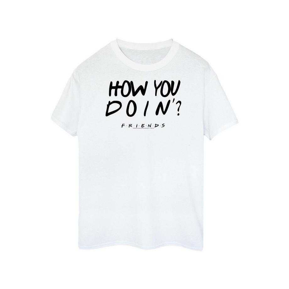 Friends How You Doin? Print T-Shirt  
