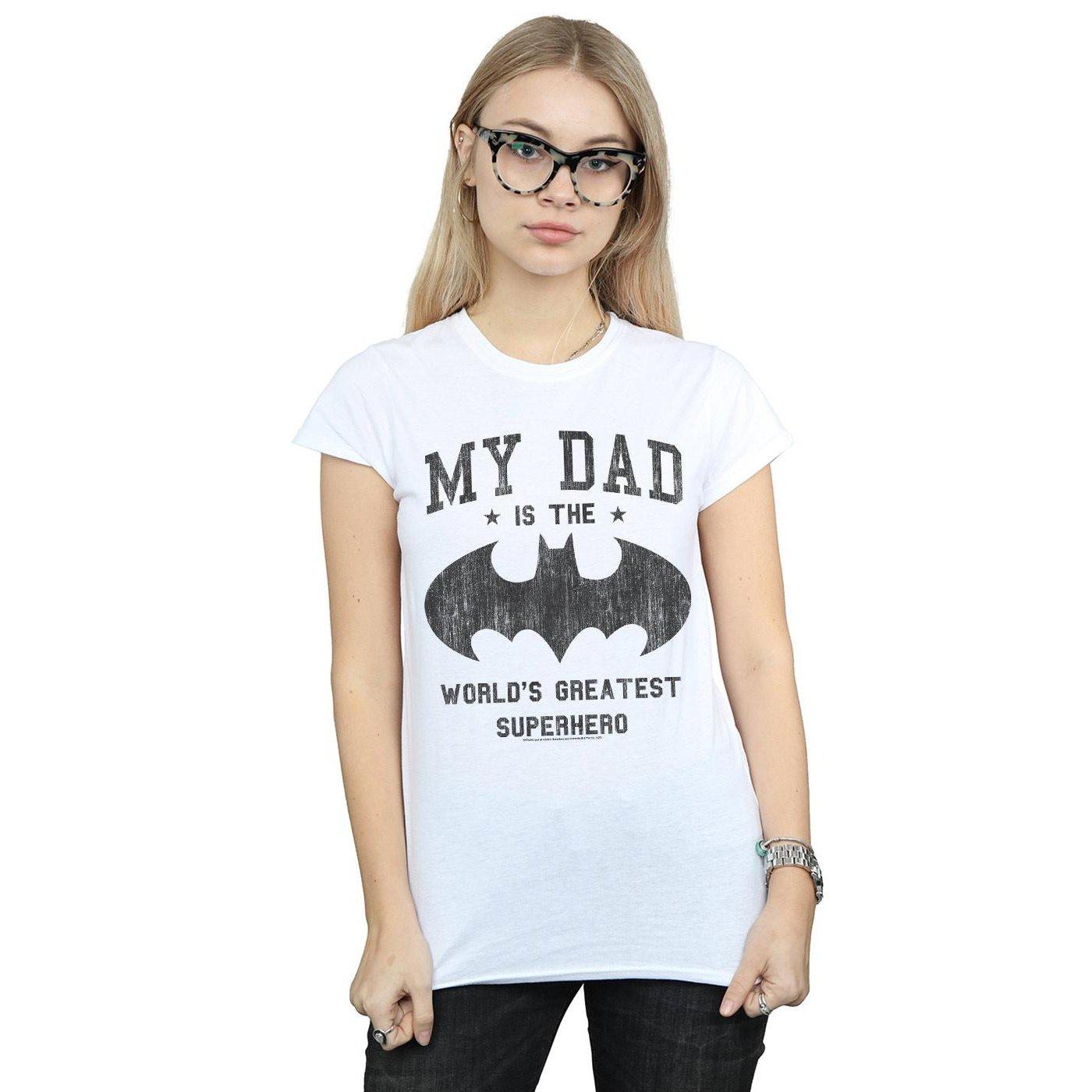 DC COMICS  My Dad Is Batman TShirt 