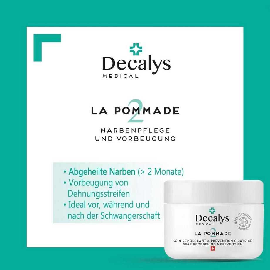 Decalys Switzerland  DECALYS Medical La pommade - narbenpflege und vorbeugung 