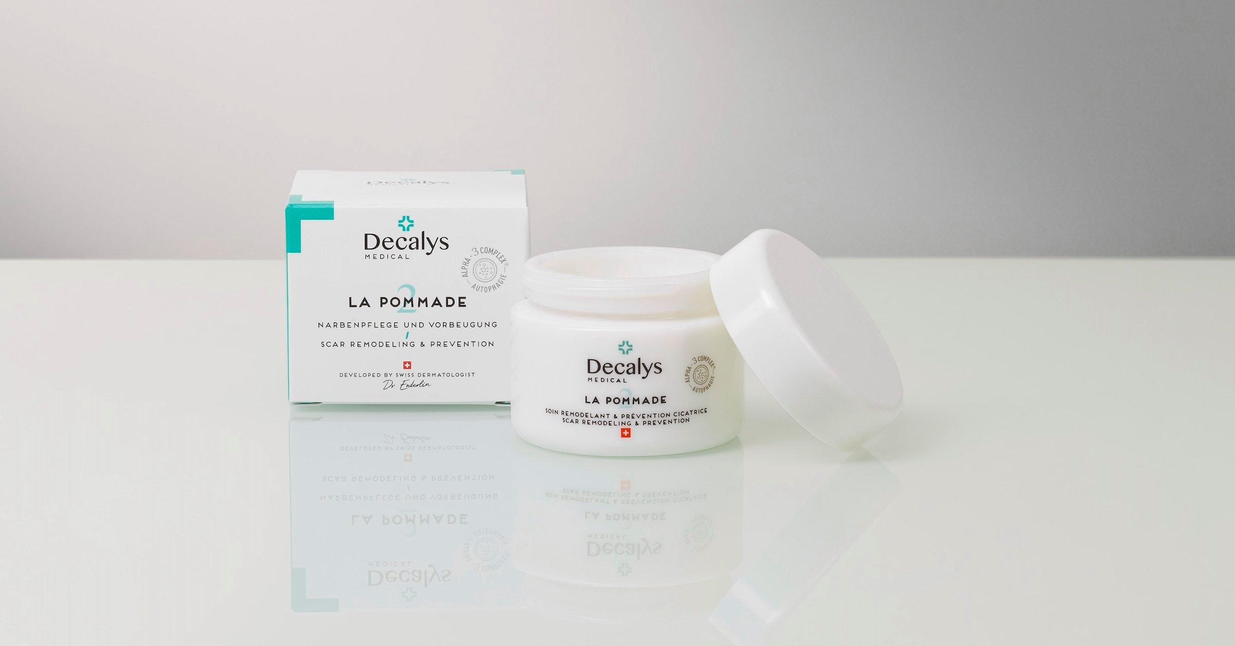 Decalys Switzerland  DECALYS Medical La  pommade - soin remodelant &amp; prévention cicatrice et vergetures 