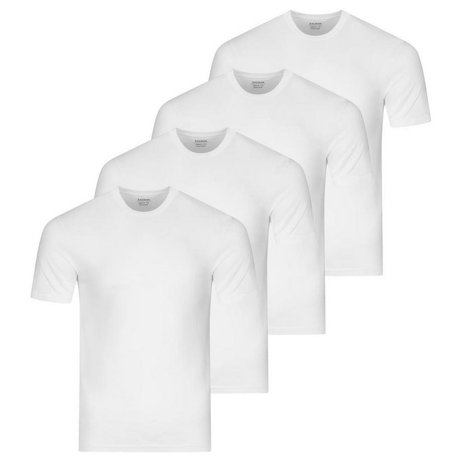 4er Pack Basic - Unterhemd / Shirt Kurzarm