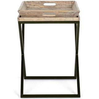 mutoni Table d&#039;appoint Tray 1 plateau 55x45  