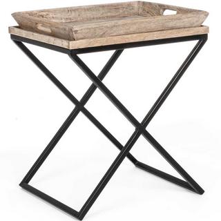 mutoni Table d&#039;appoint Tray 1 plateau 55x45  