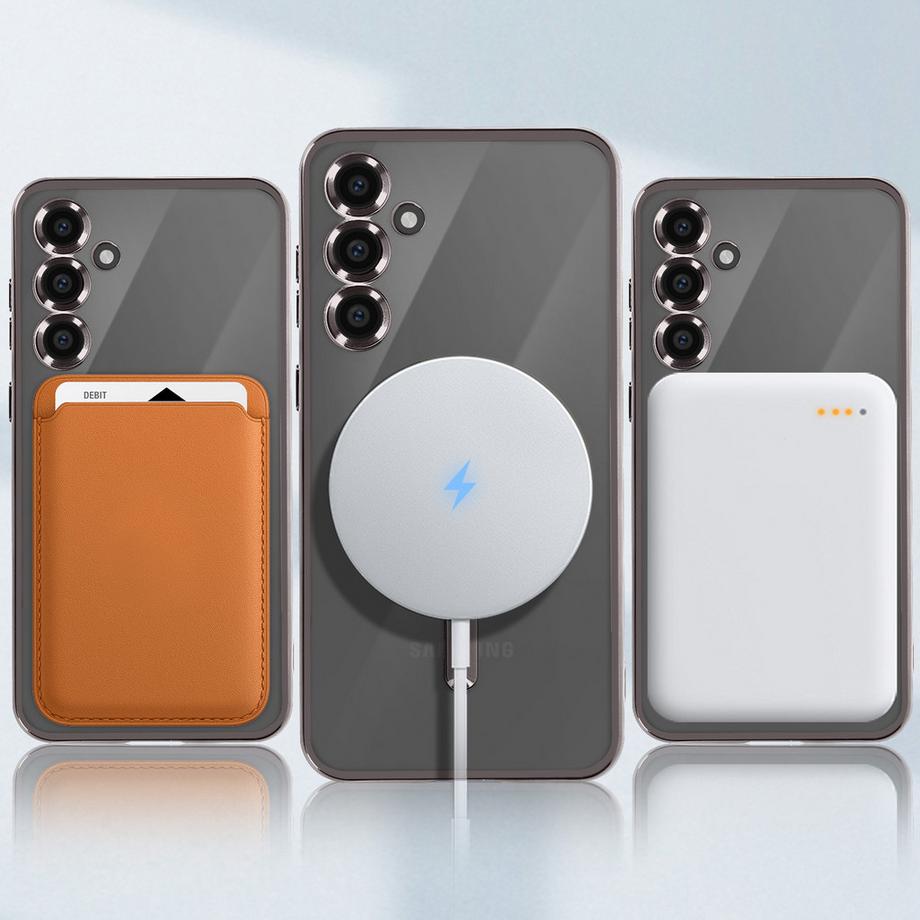 Avizar  Coque MagSafe Samsung Galaxy S24 Noir 