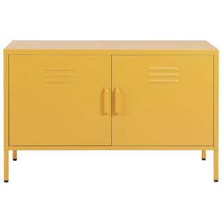 Beliani Meuble de rangement en Acier Moderne URIA  