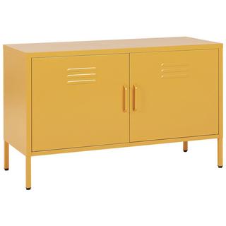 Beliani Commode 2 portes en Acier Moderne URIA  