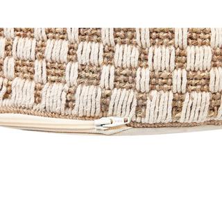 Beliani Pouf en Cotone Boho PIRAK  