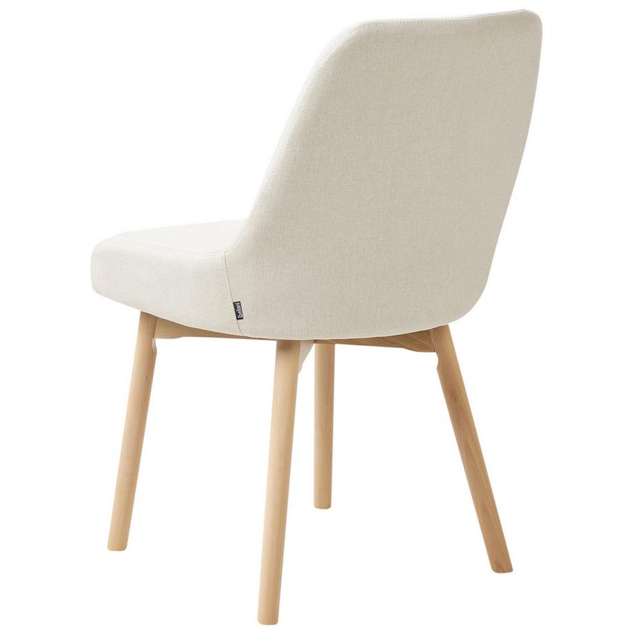 Beliani Esszimmerstuhl 2er Set aus Stoff  MELFORT  