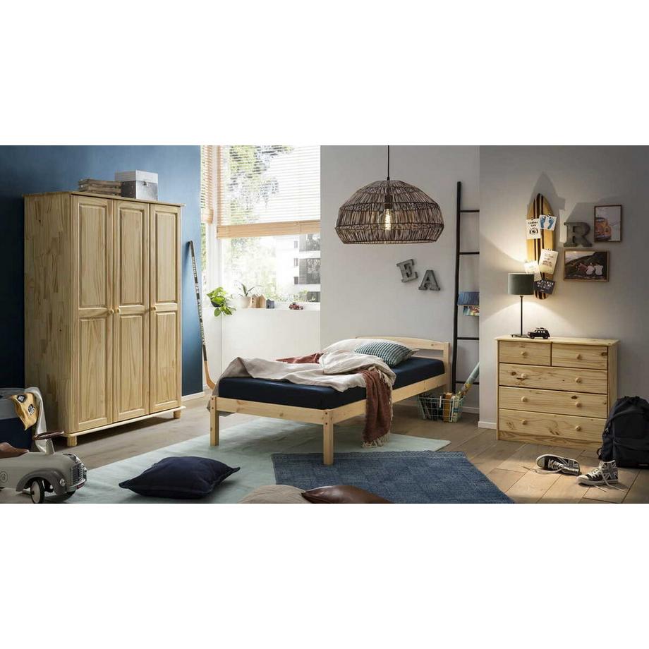 mutoni Commode Mavero pin naturel 81x75  