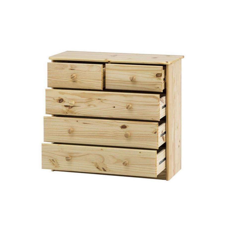 mutoni Commode Mavero pin naturel 81x75  