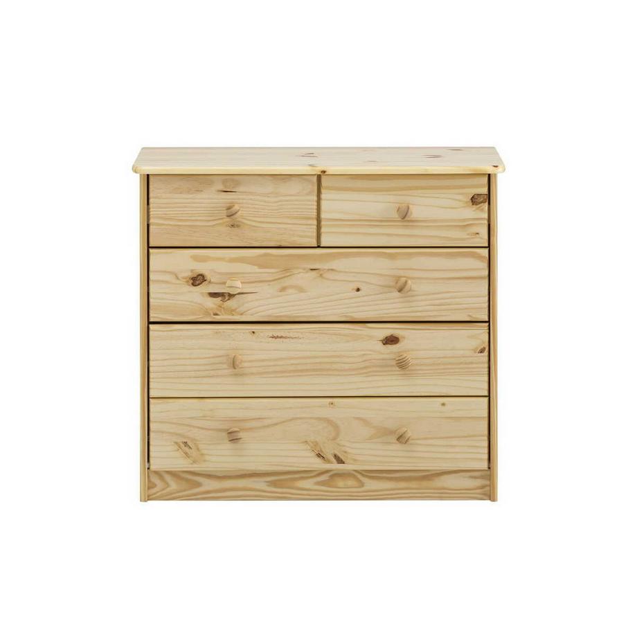 mutoni Commode Mavero pin naturel 81x75  