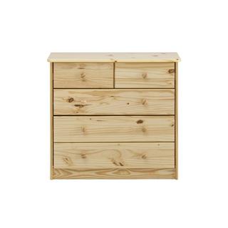 mutoni Commode en pin massif 81x35x75  