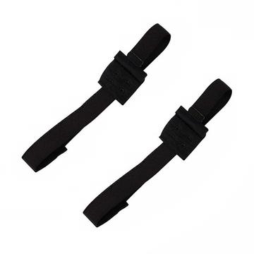 2x BH-Verlängerungsträger mit niedrigem Rücken – Schwarz