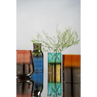 KARE Design Vase brillant bleu 30  