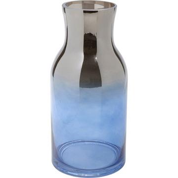 Vase brillant bleu 30