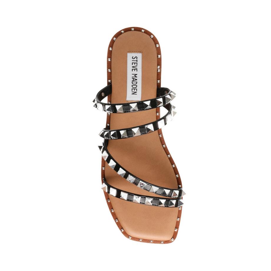 STEVE MADDEN Skyler Sandali Bassi Borchiati  