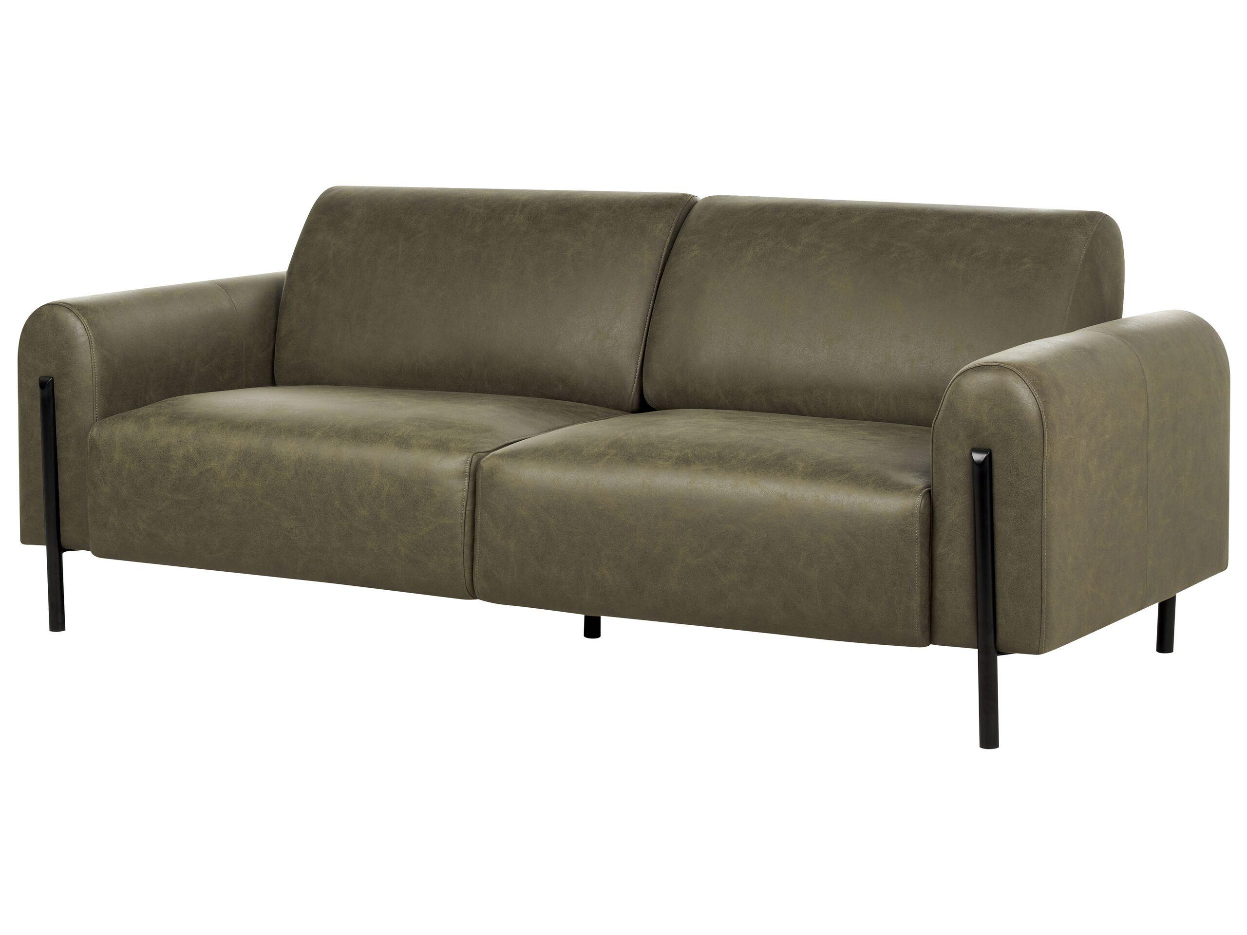 Beliani 3 Sitzer Sofa aus Polyester Modern ASKIM  