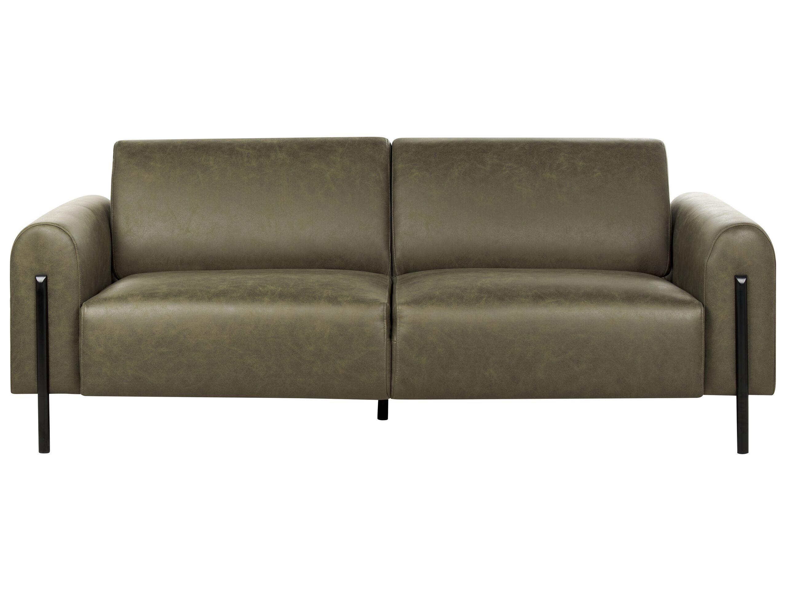 Beliani 3 Sitzer Sofa aus Polyester Modern ASKIM  