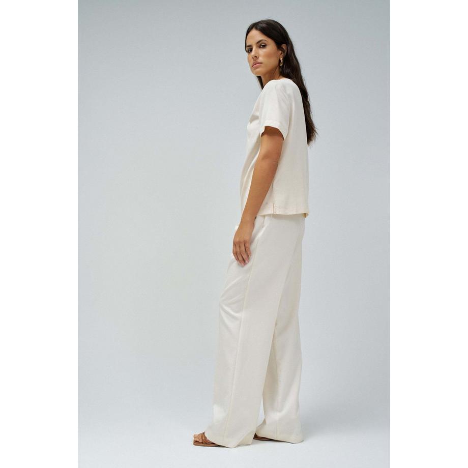 Salsa Kurzarmbluse mit Metalldetail  