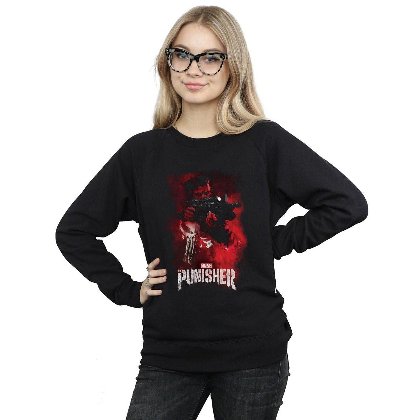 MARVEL  Sweat THE PUNISHER TV SERIES RED SMOKE 