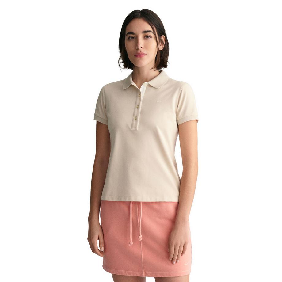 GANT Kontrastkragen Pique Poloshirt  
