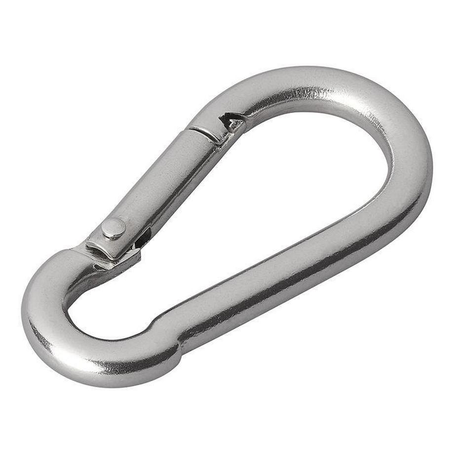 Pricenet  Karabinerhaken Edelstahl 5x50mm 2 Stück im Blister 