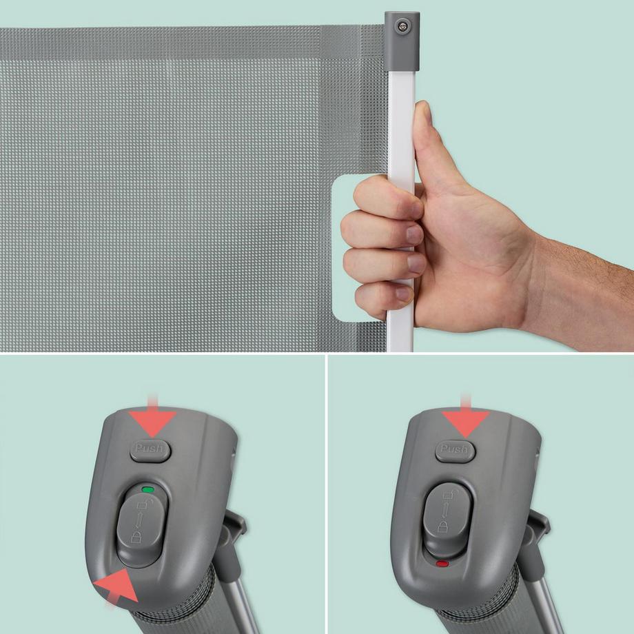 Northix  Barrière de sécurité rétractable 