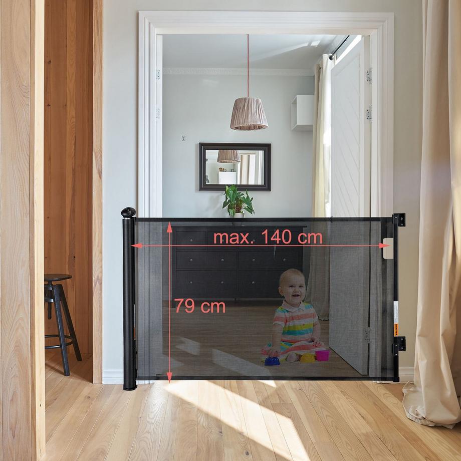 Northix  Barrière de sécurité rétractable 