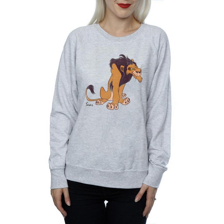 Disney Le Roi Lion Scar Sweatshirt Graphique  