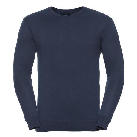 Russell  Collection VNeck Tricoté Sweat-shirt 