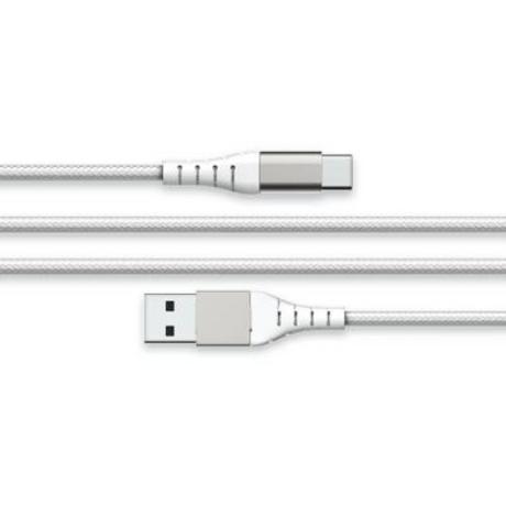 Force Power  Kabel USB A/USB-C 3m - 3A Blanc 