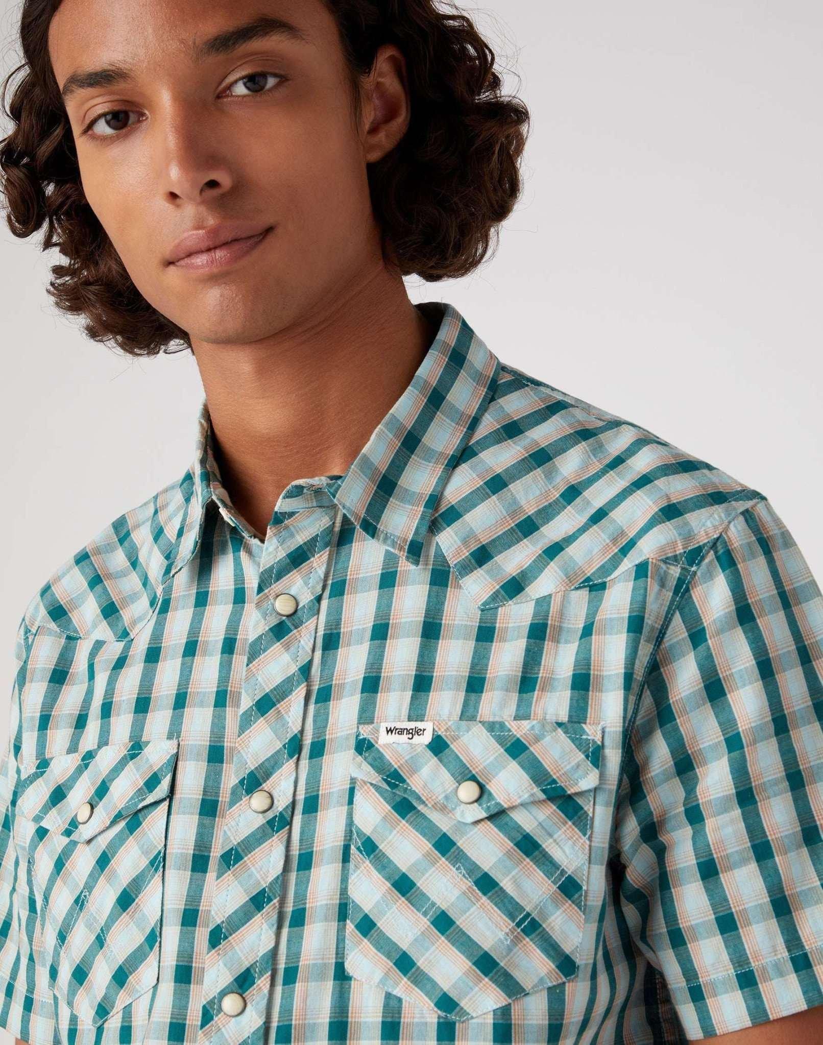 Wrangler  Chemise Short Sleeve Western Shirt 