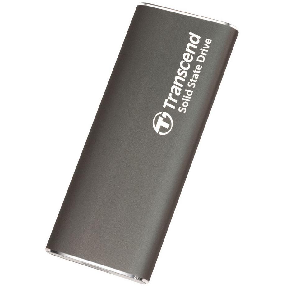Transcend  Tragbare SSD ESD256C USB-C 1 TB 10 Gbit/s (R1050/W950 Mbit/s) Aluminium 