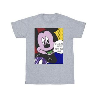 Disney  Mickey Mouse Oh Minnie Pop Art TShirt 