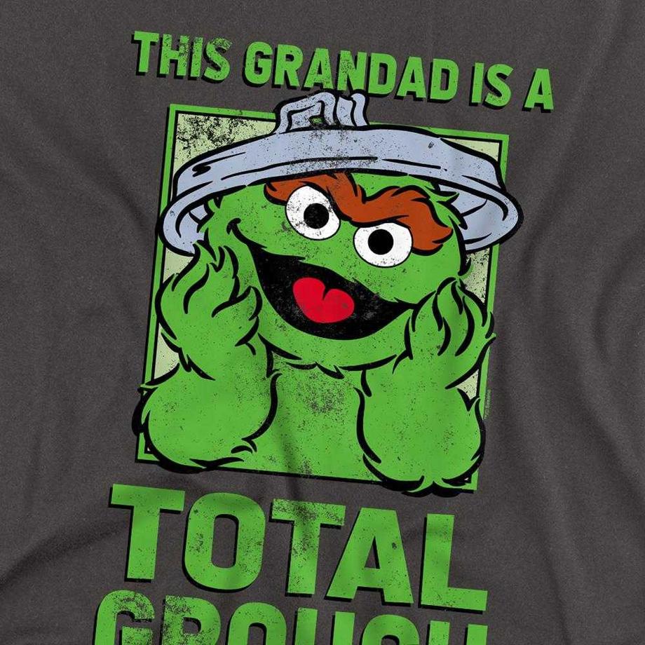 Sesame Street T-Shirt Manches Longues Grandad  