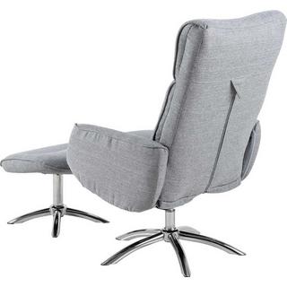 mutoni Fauteuil relax Alfred gris clair  