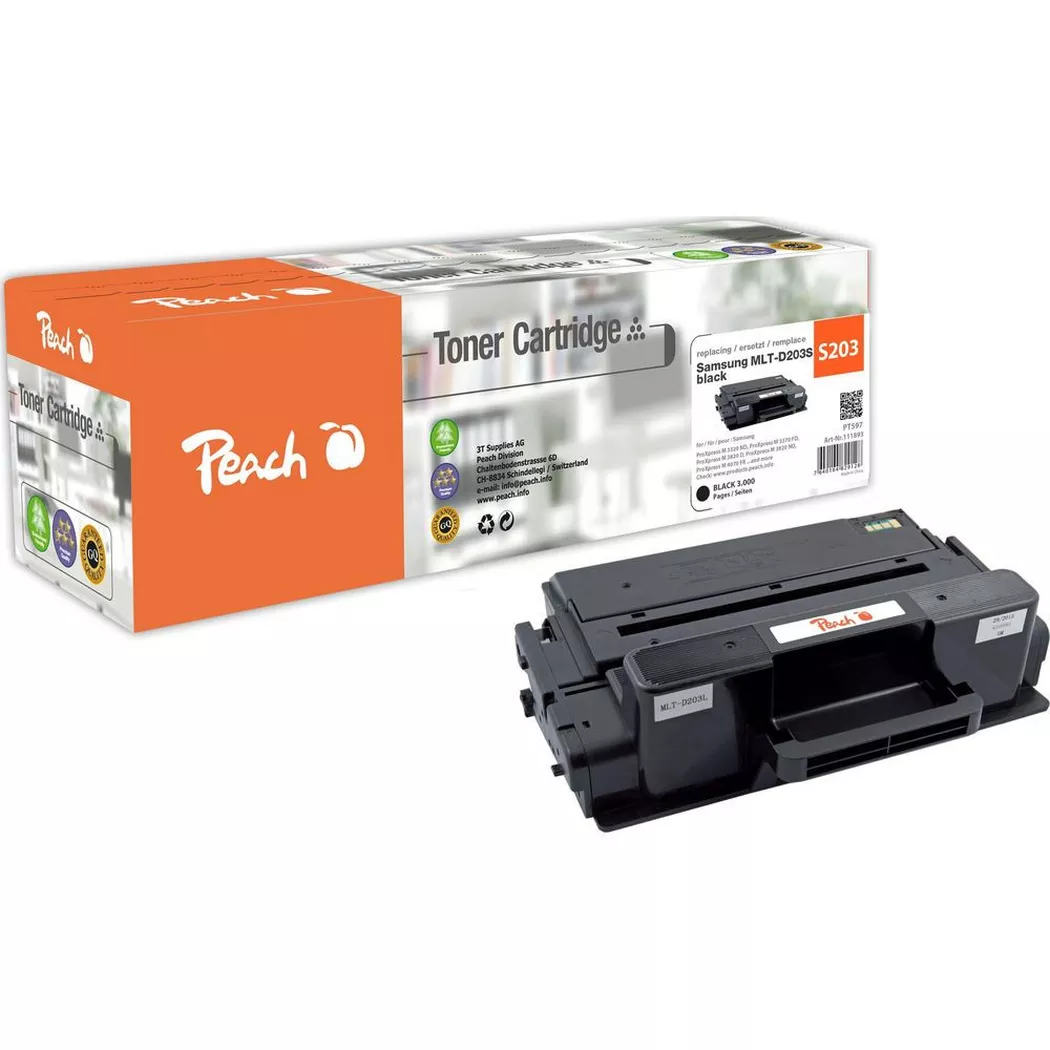 Peach – Toner Samsung MLT-D203S Black, One Size